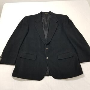 Vintage Coat Mens 100% Camel Hair Blazer ACTWU Union Made 70s Sport Coat Jacket